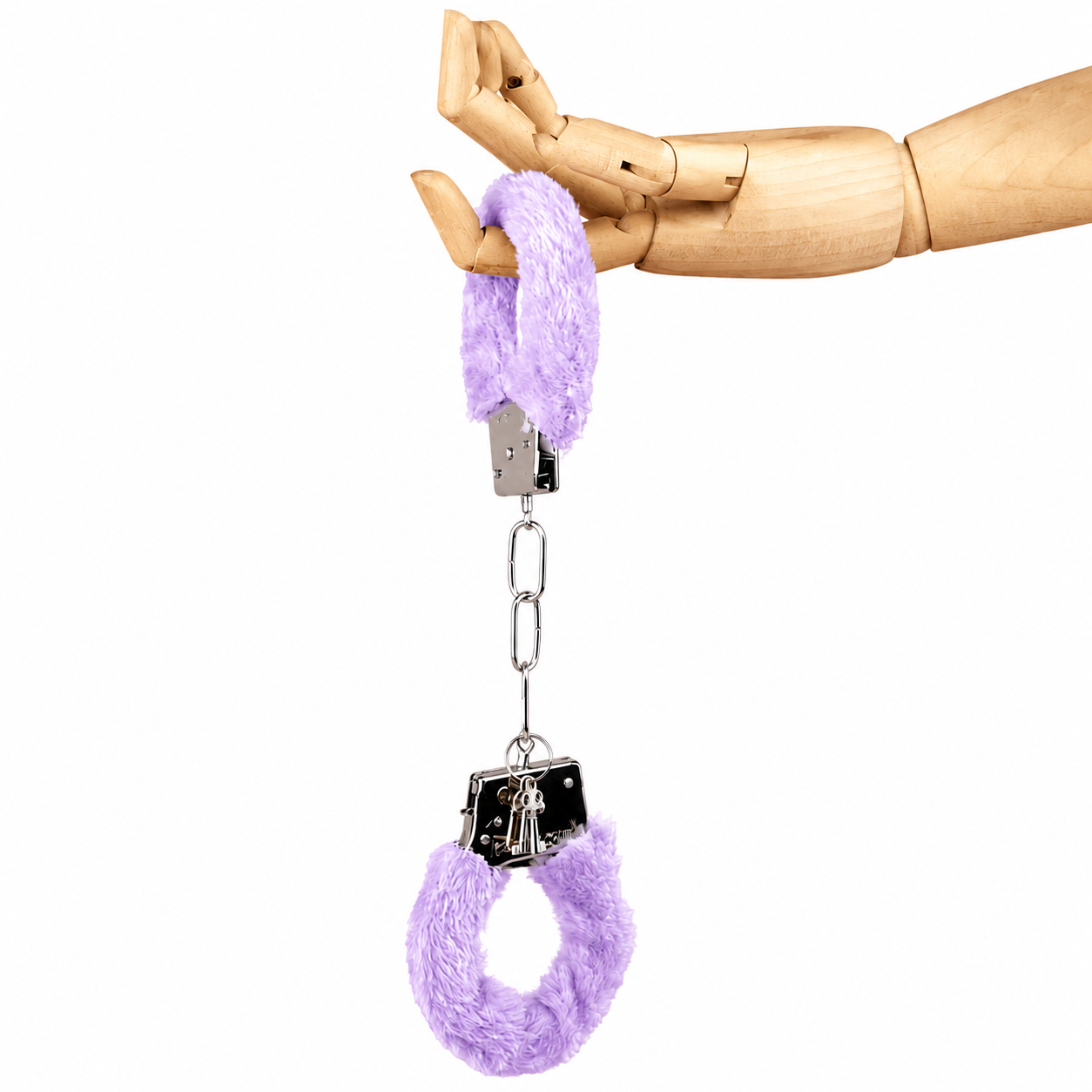 Algemas Reguláveis em Metal com Pelúcia - Algemas do Amor | Disponível em 11 Cores - 1