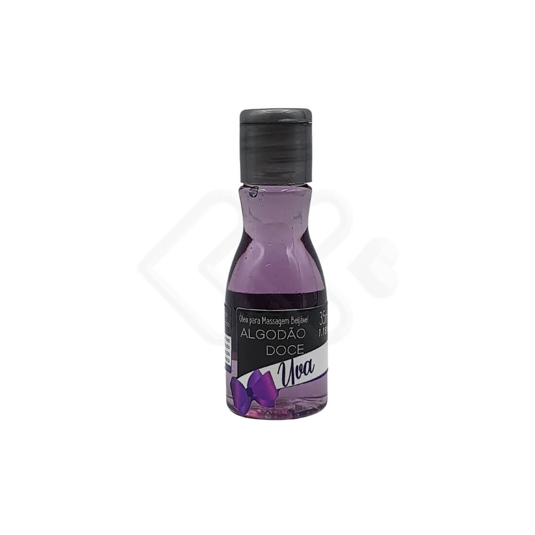 Óleo Para Massagem Beijável com Efeito que Aquece - Algodão Doce | 35 ml | Disponível em 7 Sabores - 3