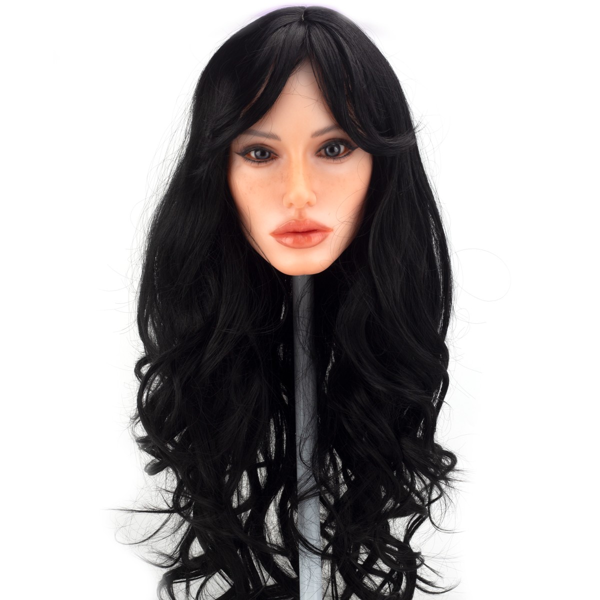 Amani - Boneca Realística em TPE com Cabelo Curto Castanho, Olhos Castanhos, Seios Fartos, Vértebras em Aço e Demais Acessórios - Sigafun | 42 kg e 1,63 Metros de Altura - 15