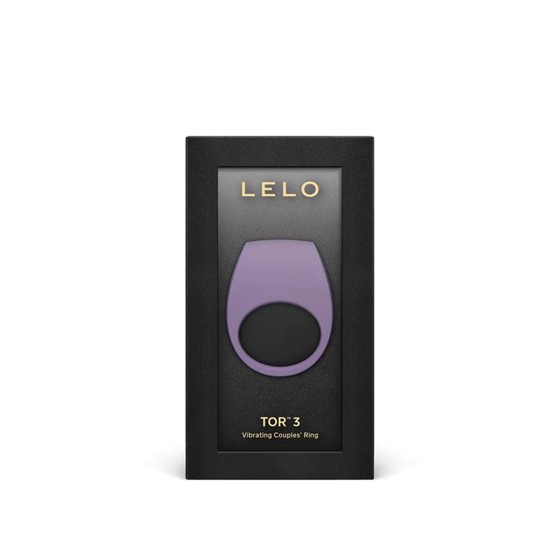 Anel Peniano com 8 Configurações de Vibração em Silicone Premium, Recarregável e a Prova D' Água - Lelo Tor 3 | 4,7 x 2,2 cm | Disponível em 2 Cores - 5