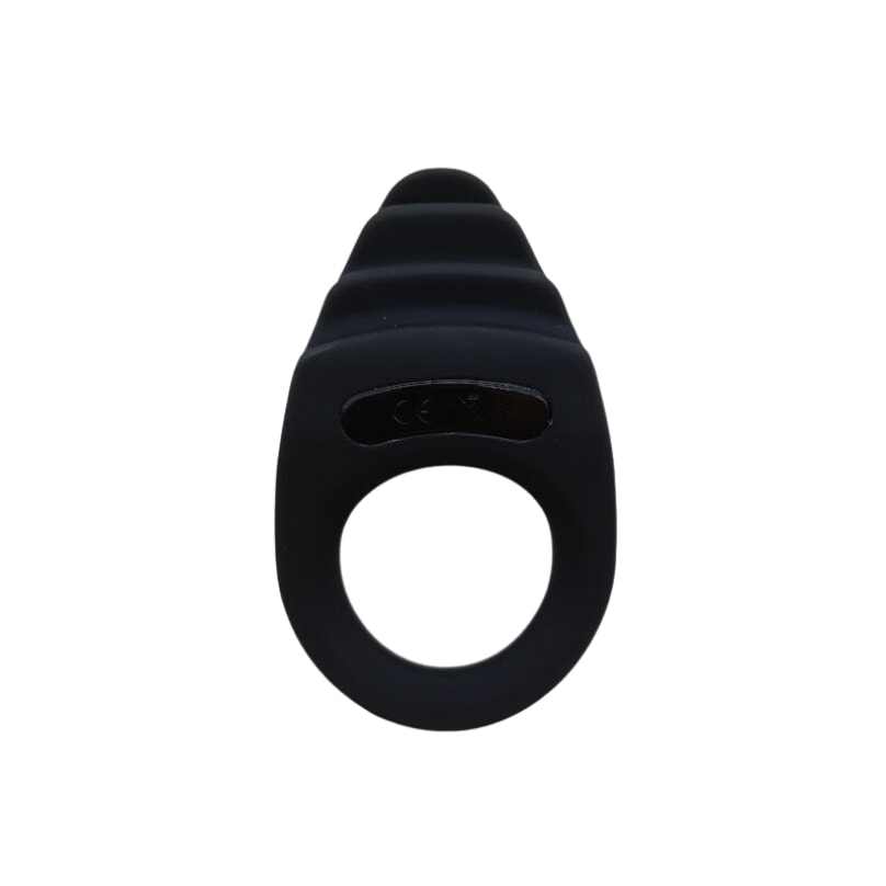 Anel Peniano com Estimulador Clitoriano em Silicone com 10 Modos de Vibração e Recarregável via Cabo USB - Sexy Import Tony | 7,5 x 4 cm - 2
