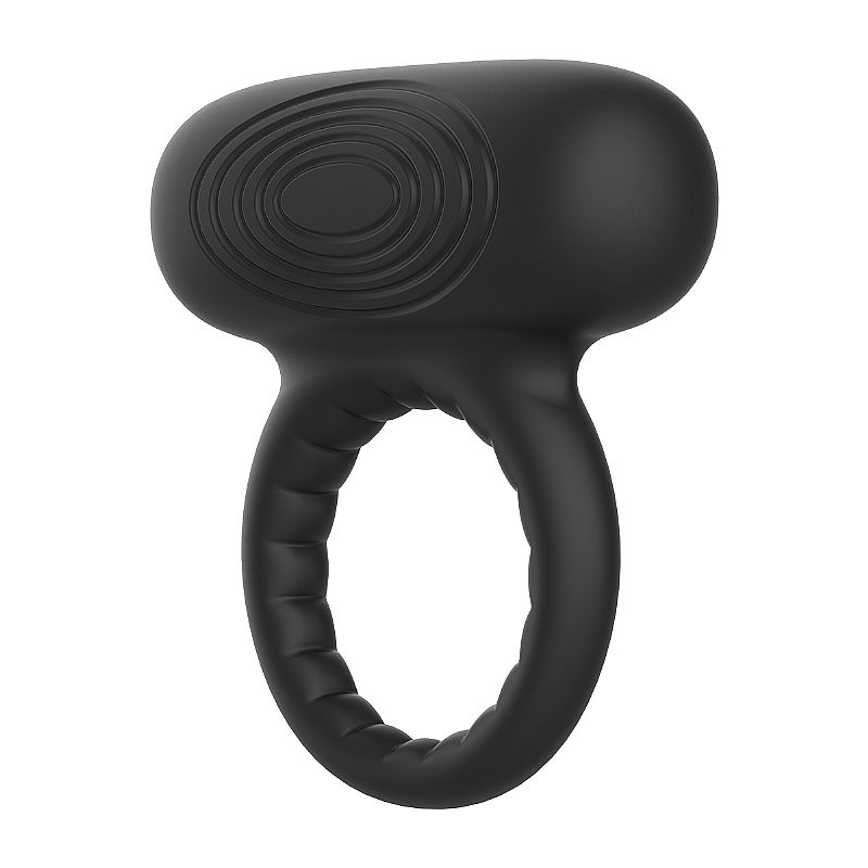 Anel Peniano e Estimulador Clitoriano em Silicone com 10 Modos de Vibração - Sexy Import | 7 x 4,8 cm - 5
