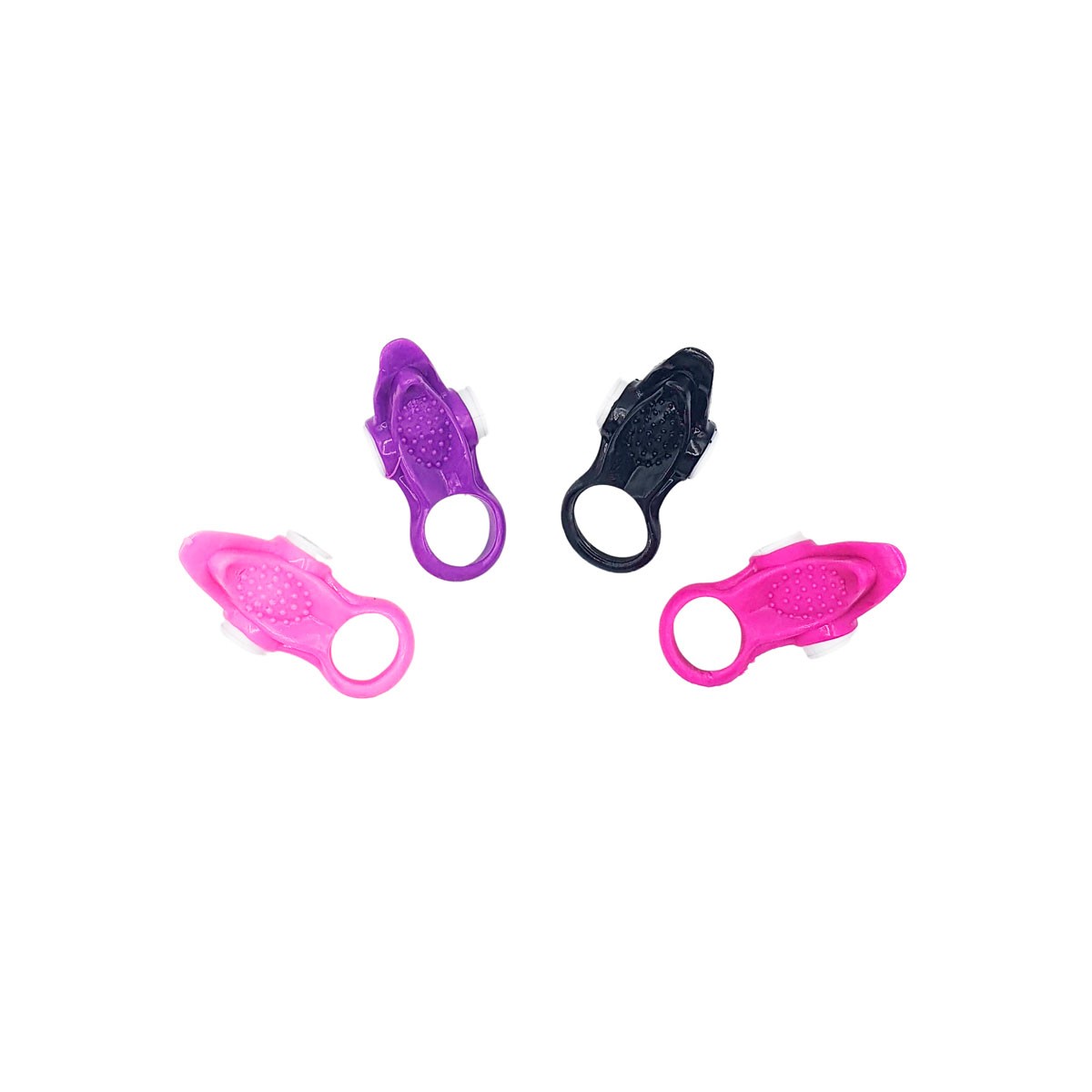 Anel Peniano em Formato de Língua com Texturas Estimuladoras e Vibração Única - You Vibe Vibrating Ring | Disponível em 4 Cores - 2