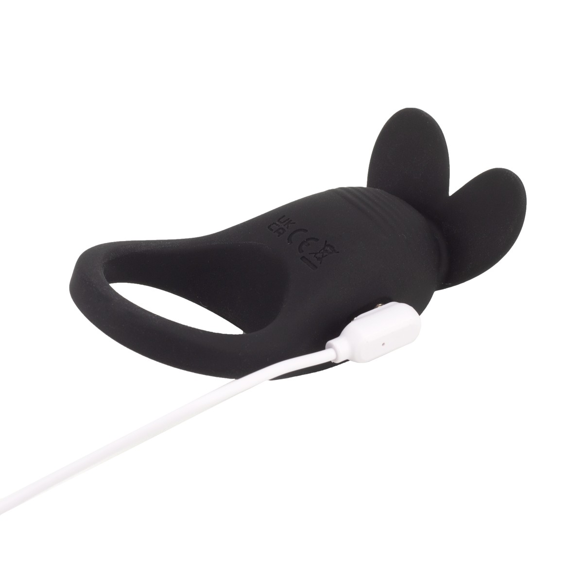 Anel Peniano Recarregável em Silicone com Estimulador Clitoriano, 10 Modos de Vibração e Resistente à Água - Pretty Love Carlton - 6