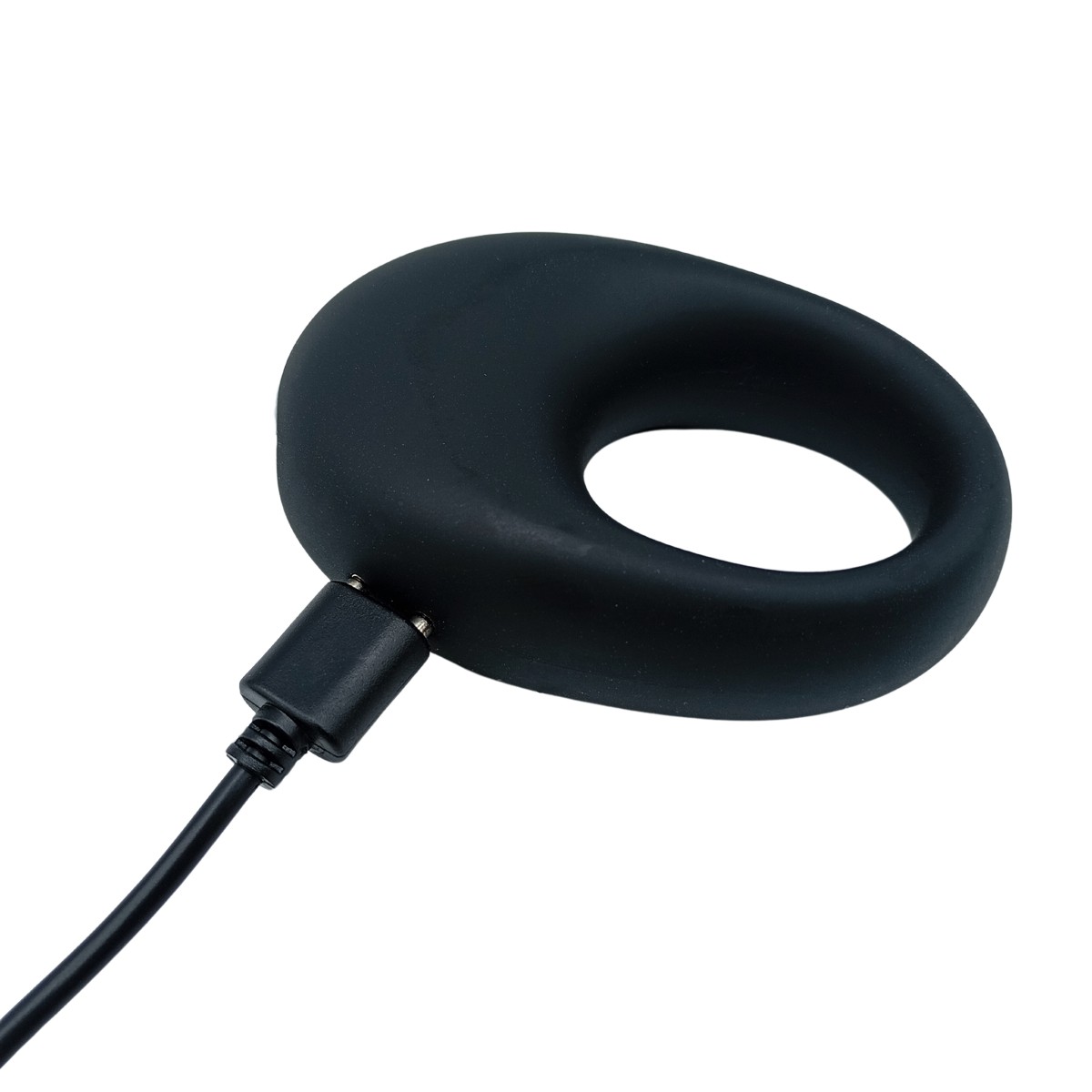Anel Peniano em Silicone com Carregamento via Cabo USB e 7 Modos de Vibração - Sexy Import Ring Z | 7,6 x 5 cm - 5