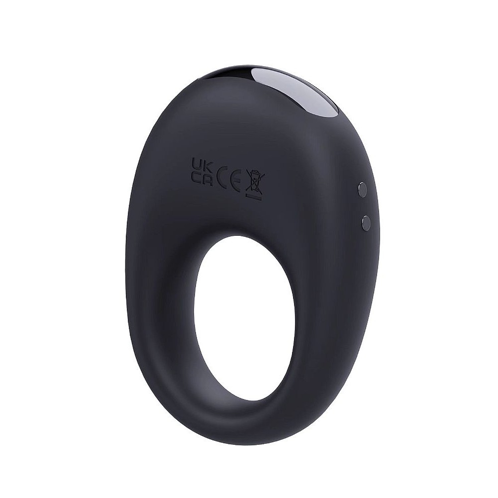 Anel Peniano em Silicone com Carregamento via Cabo USB e 7 Modos de Vibração - Sexy Import Ring Z | 7,6 x 5 cm - 2