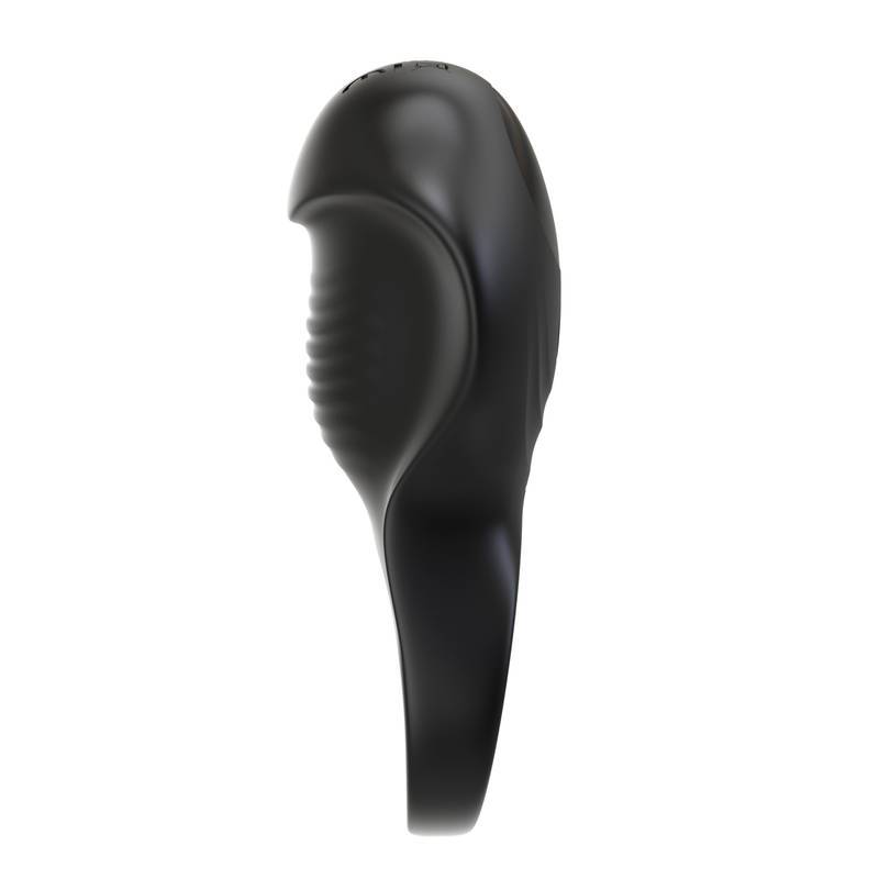 Anel Peniano em Silicone com Estimulador de Clitóris, 9 Modos de Vibração, Controle Via Aplicativo e Recarregável - Delay Ring - 2