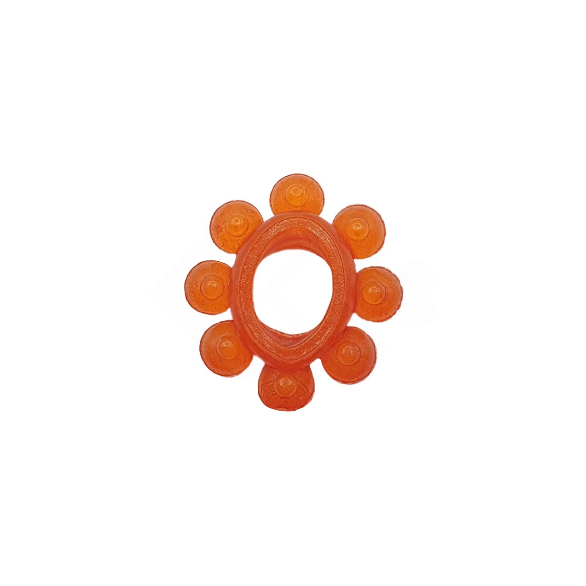 Anel Peniano em Silicone com Formatos Sortidos - Mega Stretch Diversão ao Cubo | 1,2 cm | Disponível em 6 Cores - 11