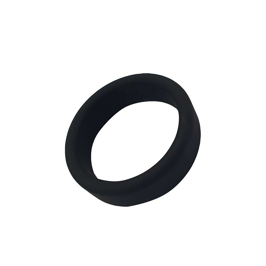 Anel Peniano em Silicone Preto - SI | 3,5 cm - 2
