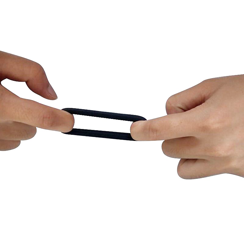 Anel Peniano em Silicone Preto - SI | 3,5 cm - 5