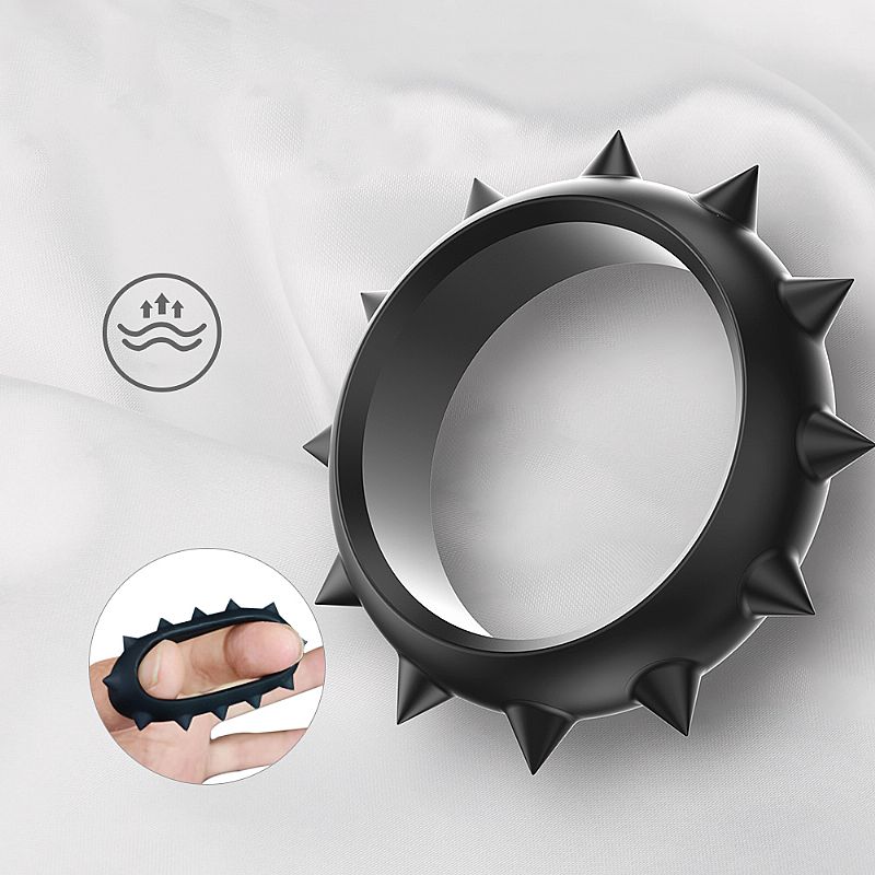 Anel Peniano em Silicone com Textura de Spike -  Lord of Ring - S-Hande | 2,8 x 3,6 cm - 4