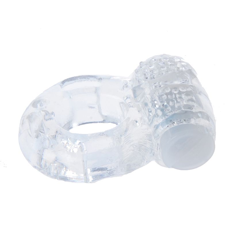 Anel Peniano Com Vibração e Estimulador de Clítoris com Textura Estimuladora | Disponível em 6 Cores - 5