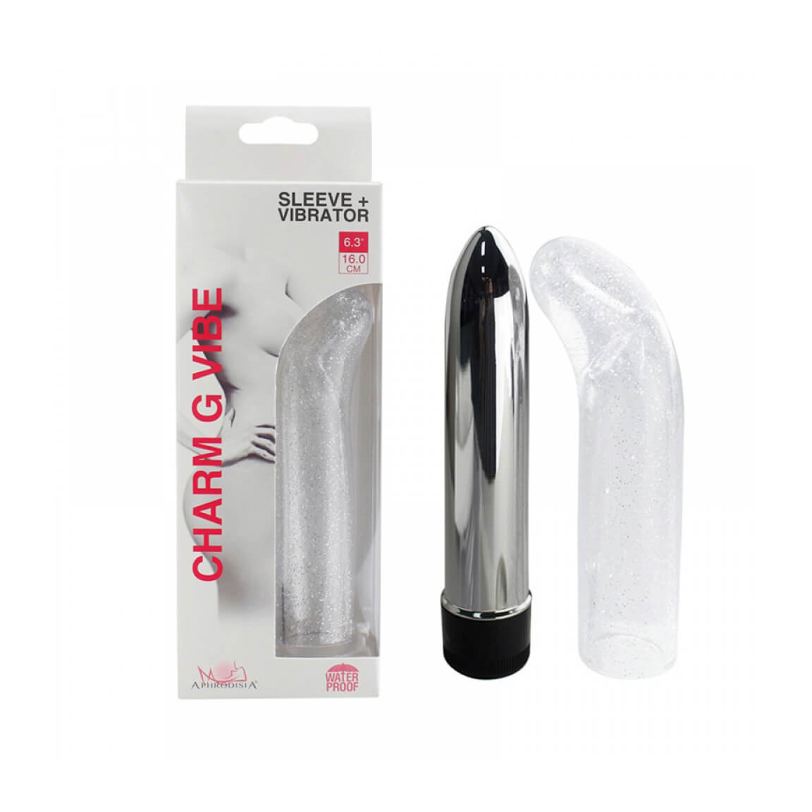 Kit com Capa Peniana Extensora e Vibrador Personal com Vibração Multivelocidade - Aphrodisia Charm G Vibe | 13 x 3 cm | Disponível em 3 Cores - 5