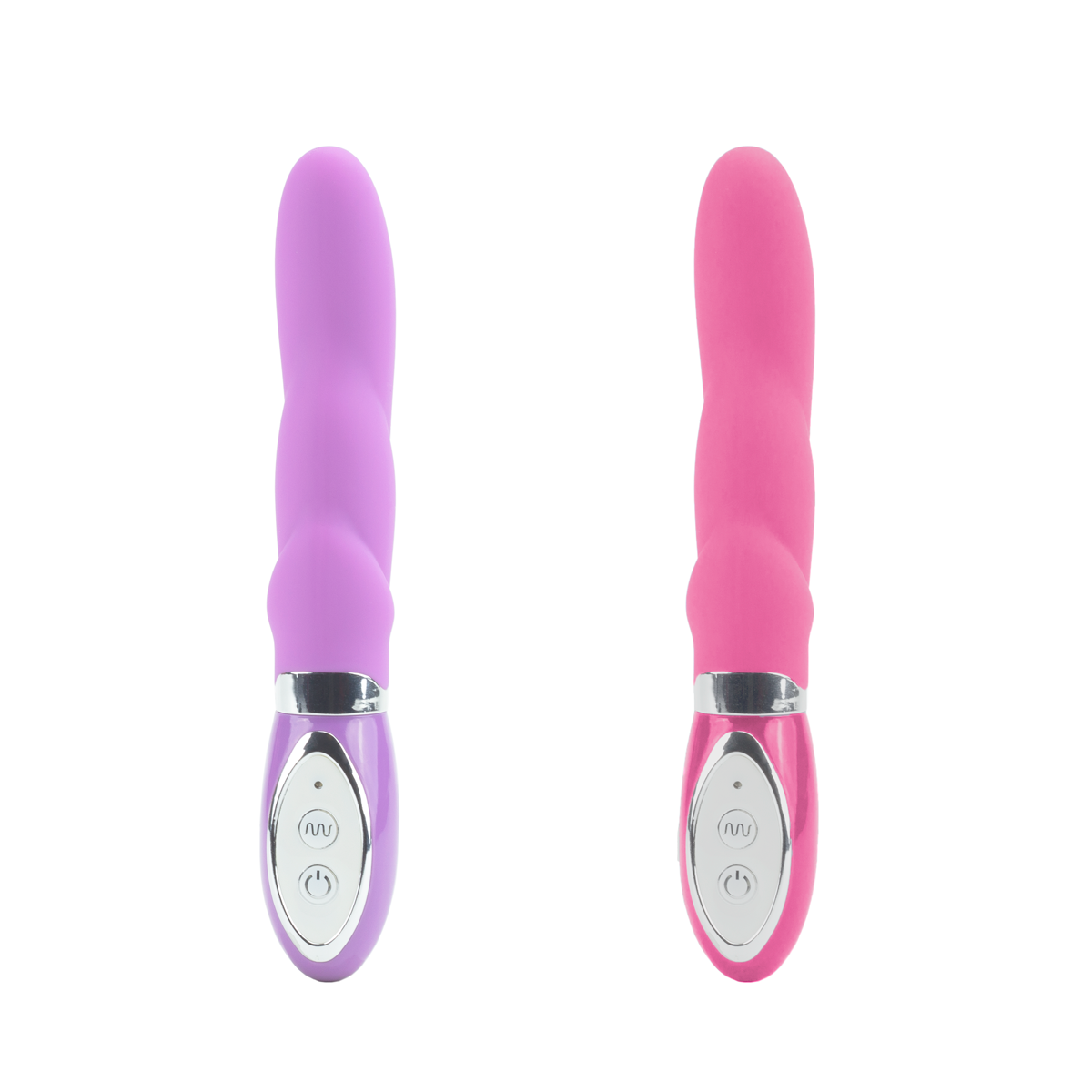 Vibrador de Ponto G em Silicone com 10 Modos de Vibrações - Aphrodisia Lovey-Dovey Wavy Vibe | 11,7 x 2,7 cm | Disponível em 2 Cores - 2
