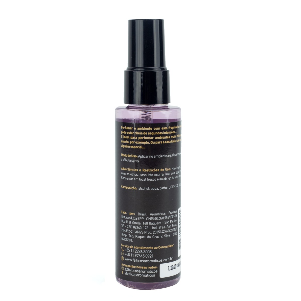 Aromatizador de Ambiente com Fragrância Afrodisíaca - Feitiços Aromáticos Love Chic Êxtase | 60 ml - 3