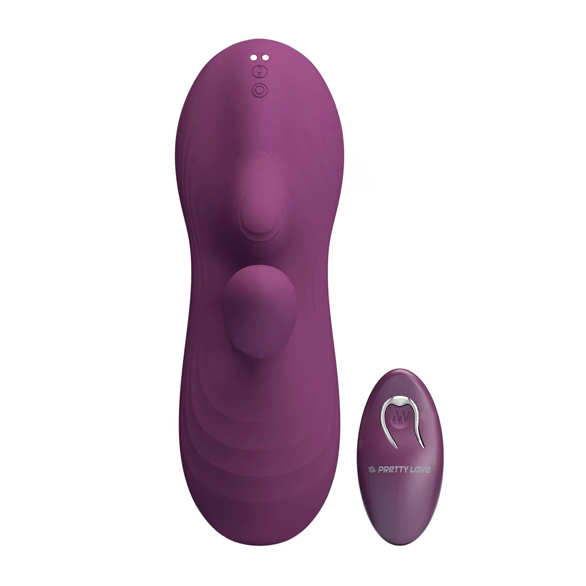 Base Estimuladora de Ponto G e Clitóris em Silicone com 5 Modos de Vibração, Movimentos e Função Aquecimento - Pretty Love Luka - 3