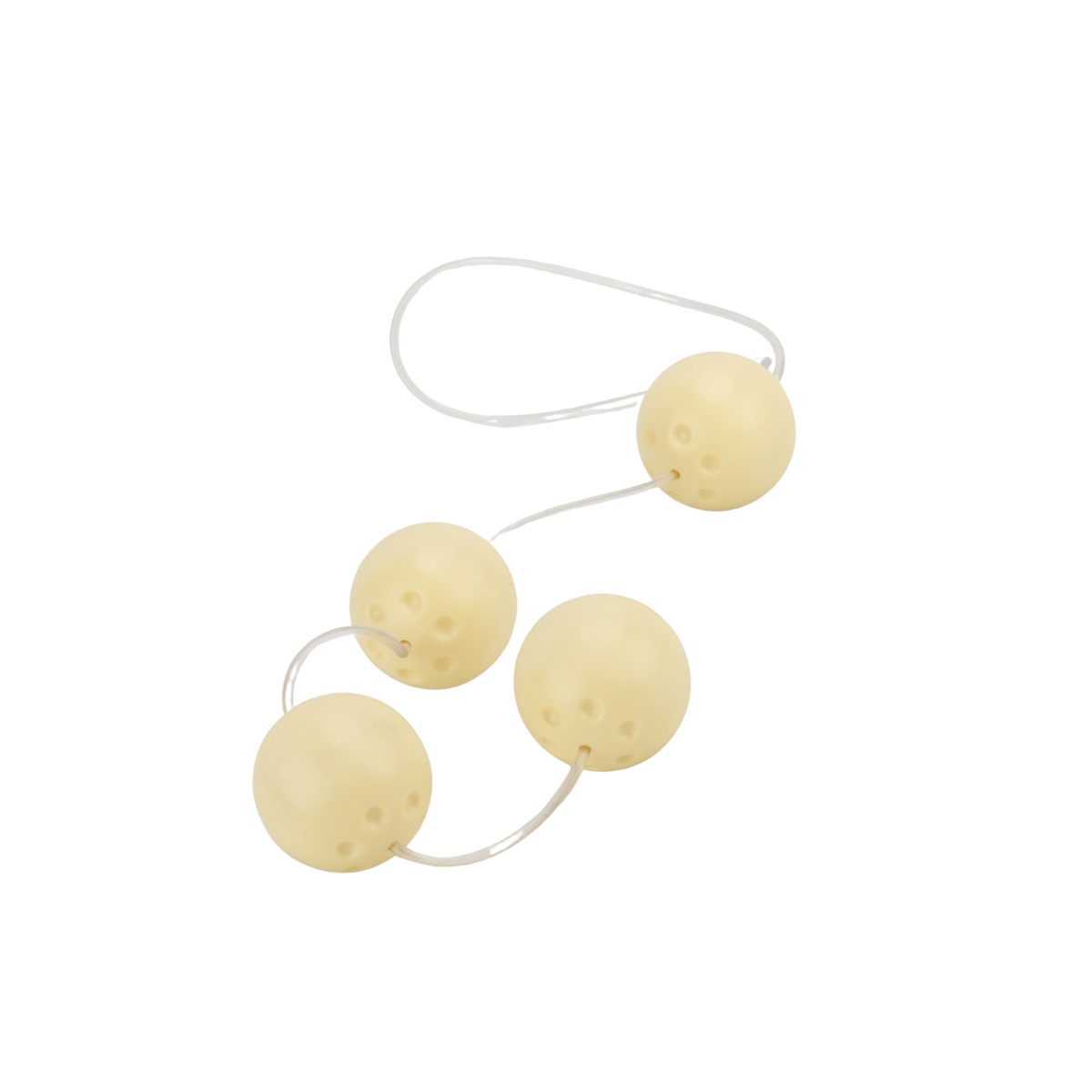 Bolinhas para Pompoar com 4 Esferas e Cordão de Silicone - Adão & Eva Ben-Wa - 3