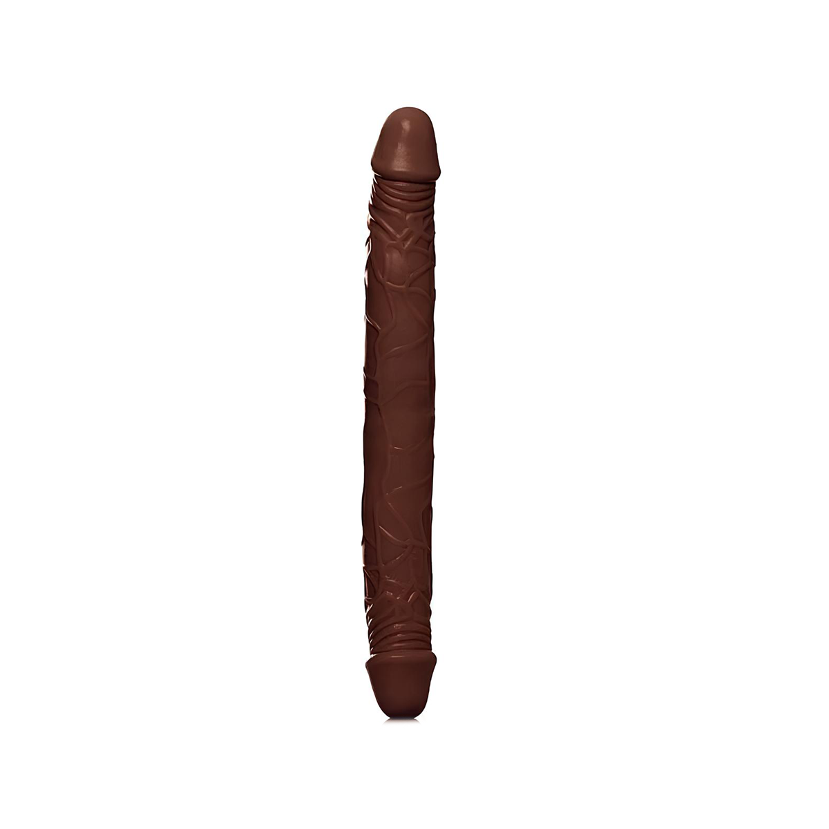 Prótese Peniana Ponta Dupla com Glande e Veias Salientes - Adão & Eva Big Erotic Toys | 35,5 x 3,8 cm | Disponível em 3 Cores - 3
