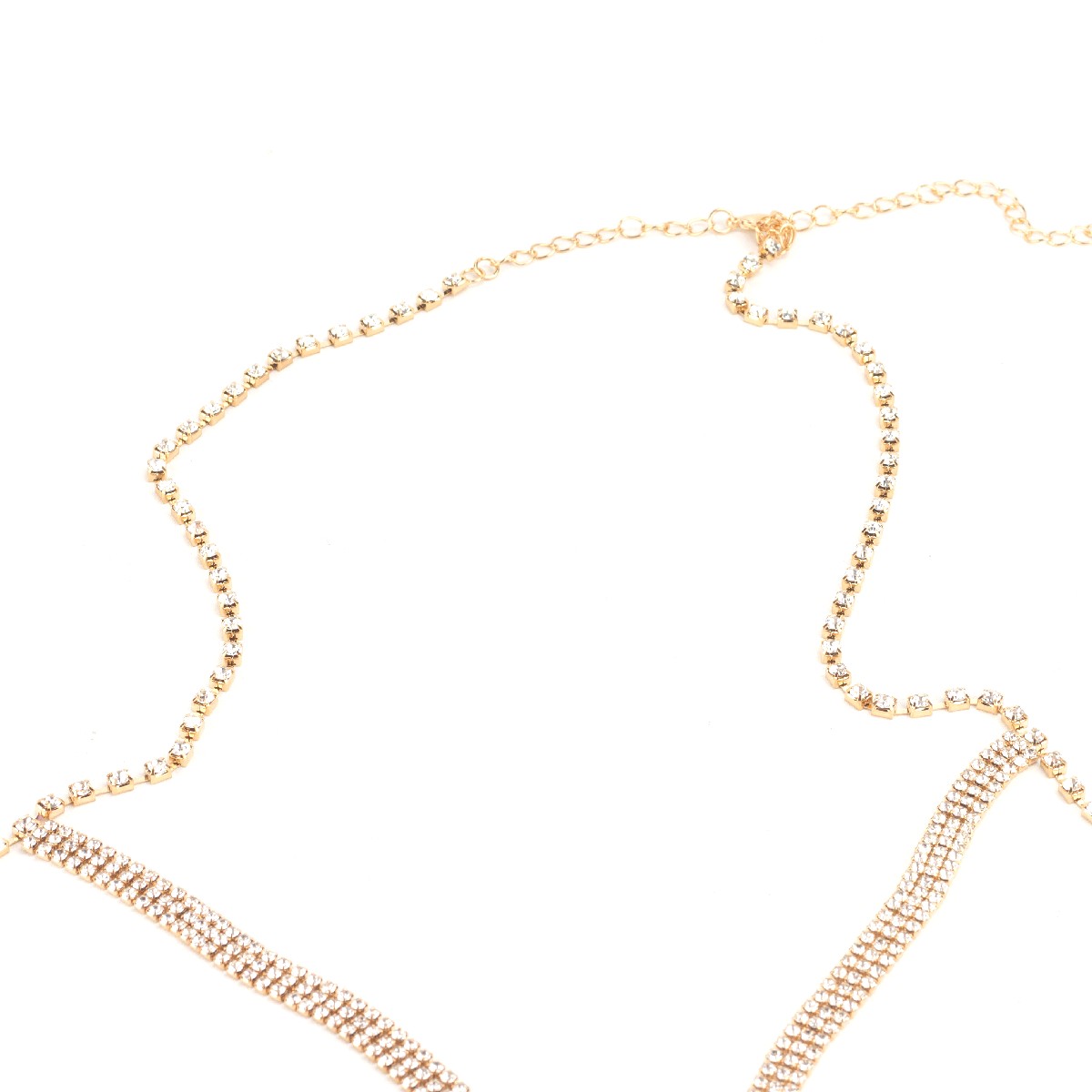 Body Chain Seios em Strass e Correntes - Exclusiva | Tamanho Único - 3