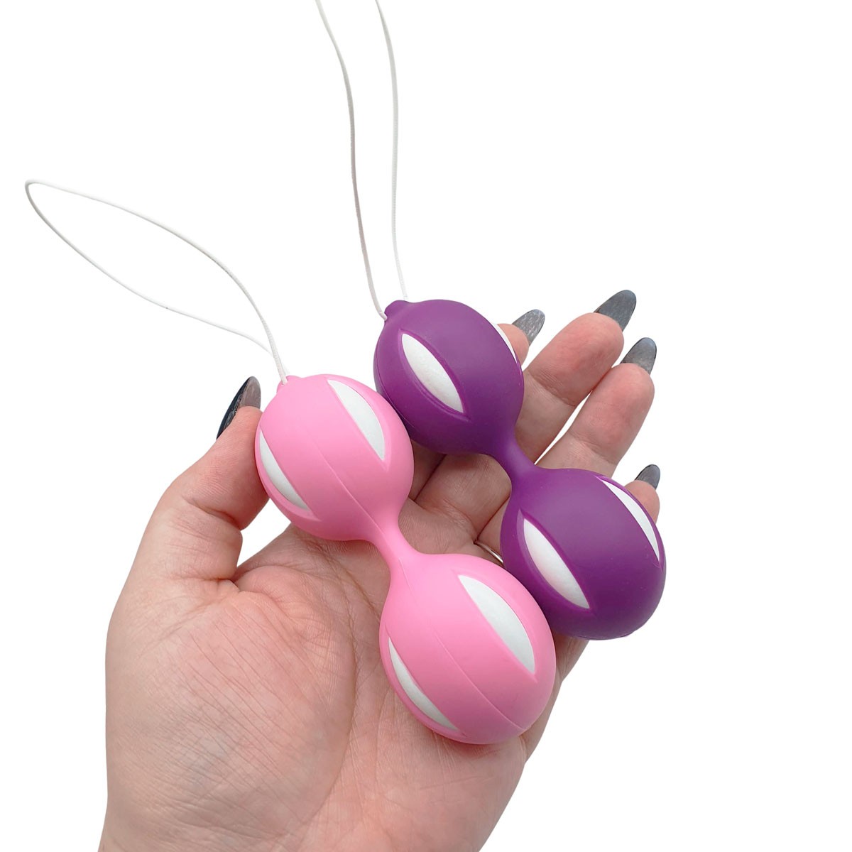 Bolas com Peso para Pompoar em Silicone BenWa - Exquisite Sex Fun Toy | Disponível em 2 Cores - 3