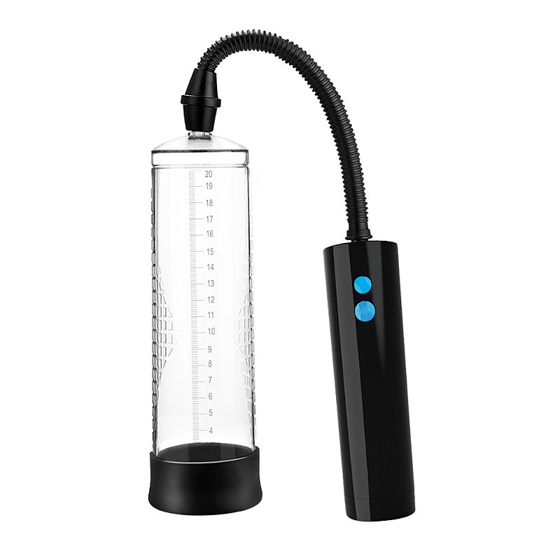 Bomba Peniana Automática Recarregável com 3 Modos de Sucção - SI Bomba Automática Super Forte | 20 x 6,2 cm - 2