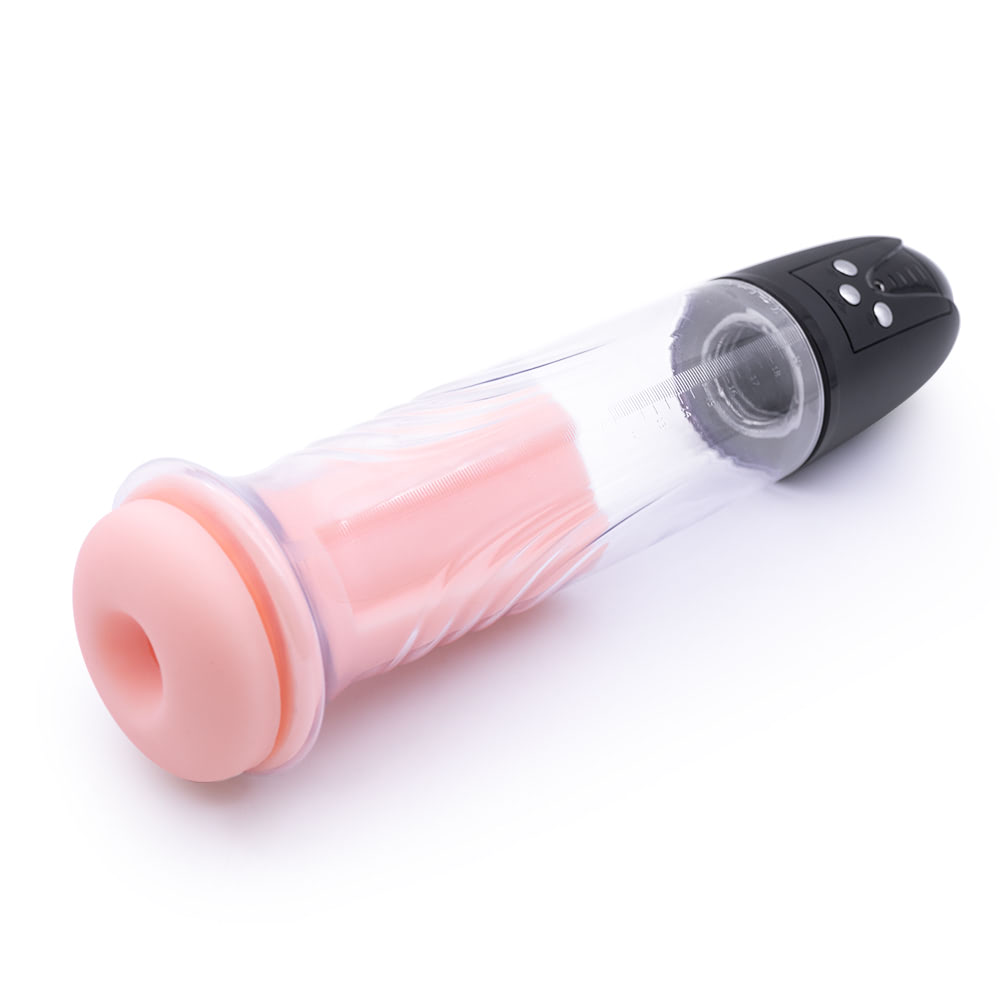 Bomba Peniana Elétrica Recarregável com Vagina em TPR, Anel, 4 Modos de Sucção e 4 Intensidades - Passion Pump Men - 5