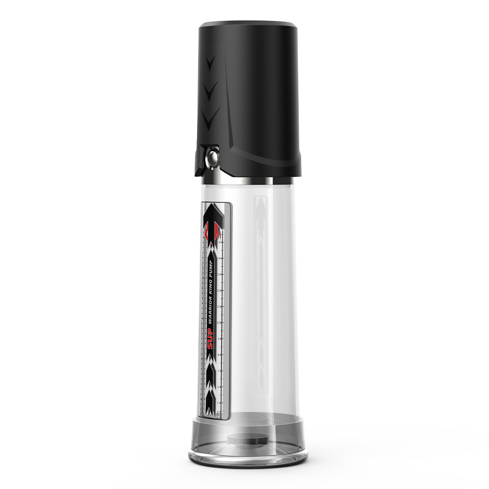 Bomba Peniana Manual de Água com Bocal em Silicone - Sup Warrior King Pump | 18,5 x 2,5 cm - 6