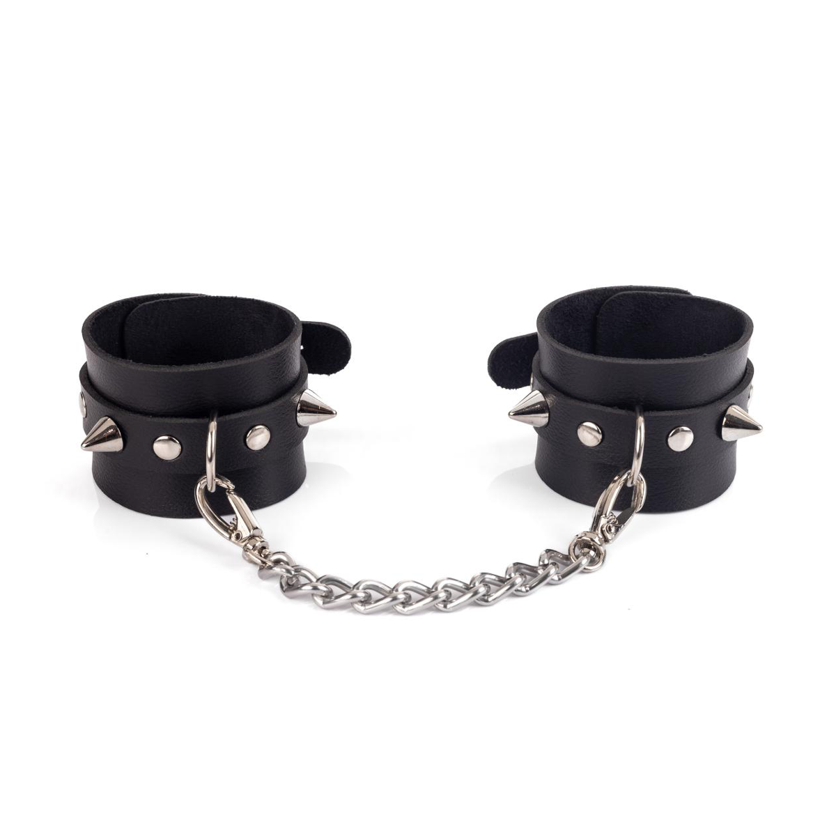 Braceletes Hard em Couro Montana com Rebites e Spike - New Star Couros - 2