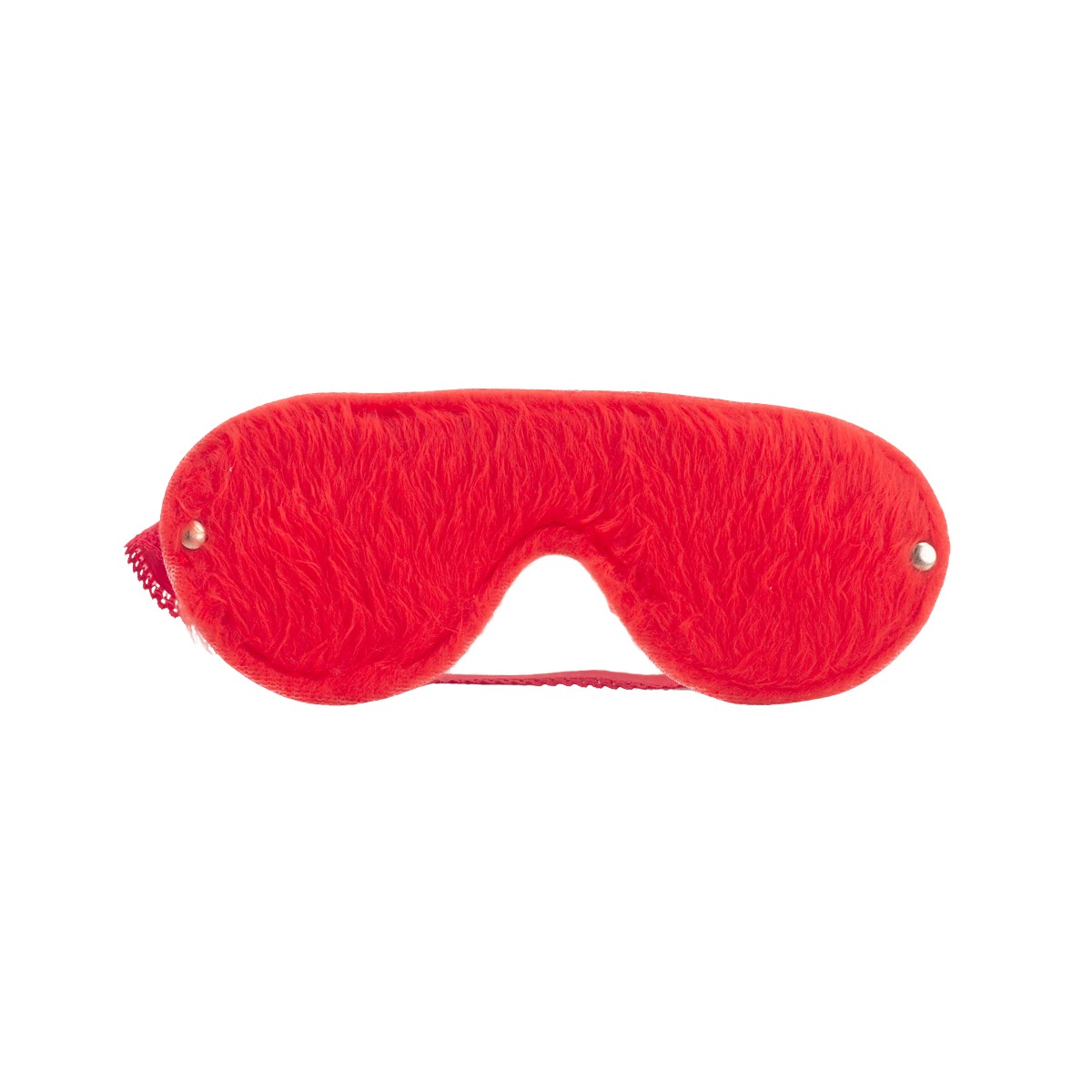 Kit Luxo com Chicote e Venda em Pelúcia - Brasil Fetiche | Cor: Vermelho - 2