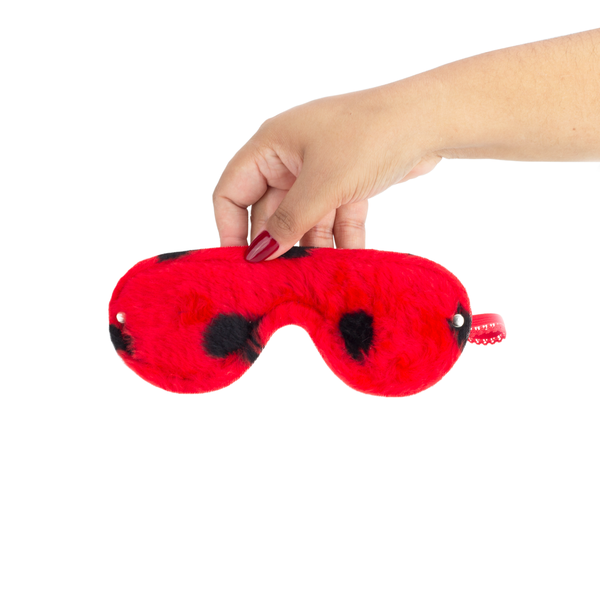 Máscara Para Olhos em Pelúcia - Brasil Fetiche | Tamanho Único | Disponível em 9 Cores - 8