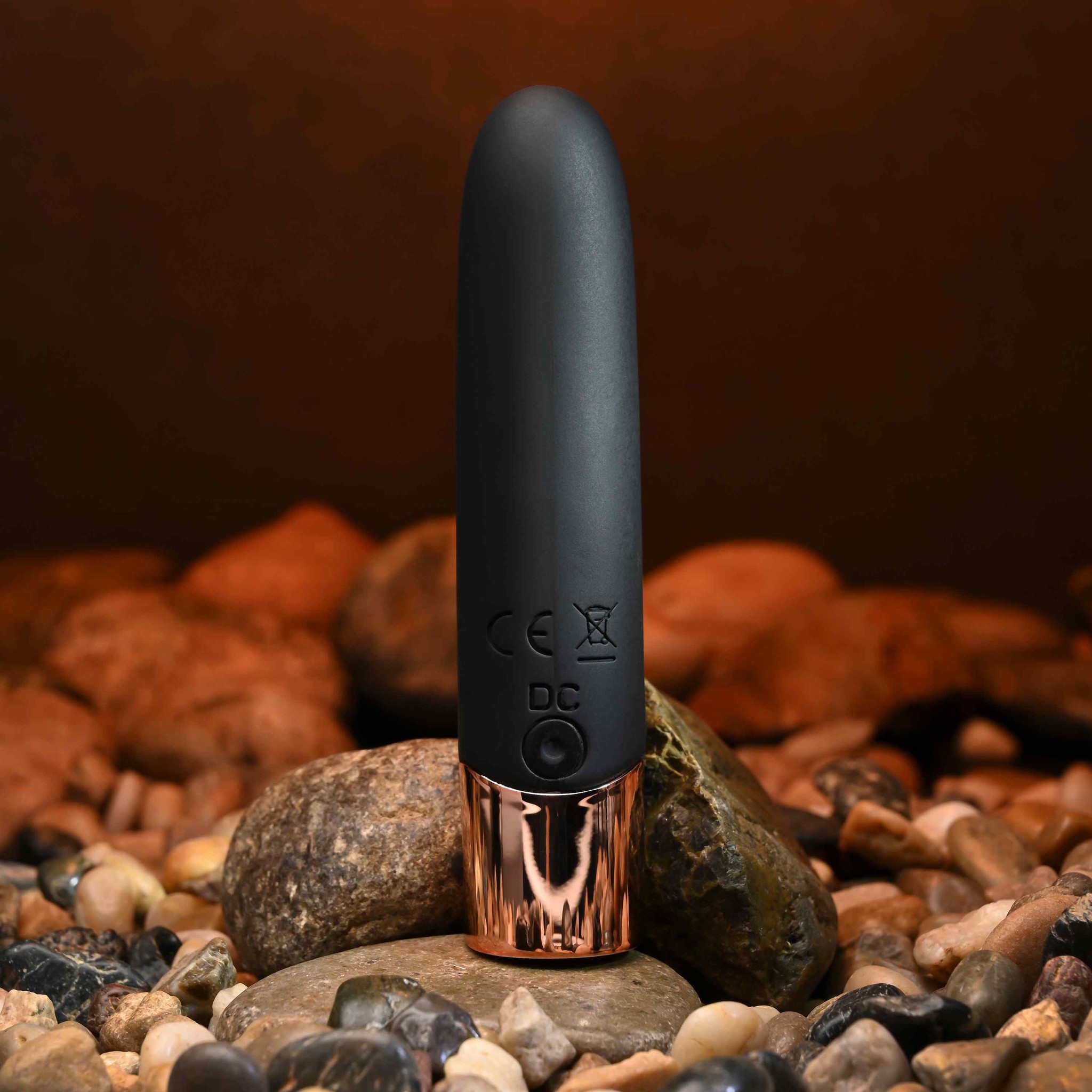 Bullet Estimulador Clitoriano em Silicone com 10 Modos de Vibração, Recarregável e Resistente à Água - Gender X The Gold Standard | 8,5 x 2,1 cm - 5