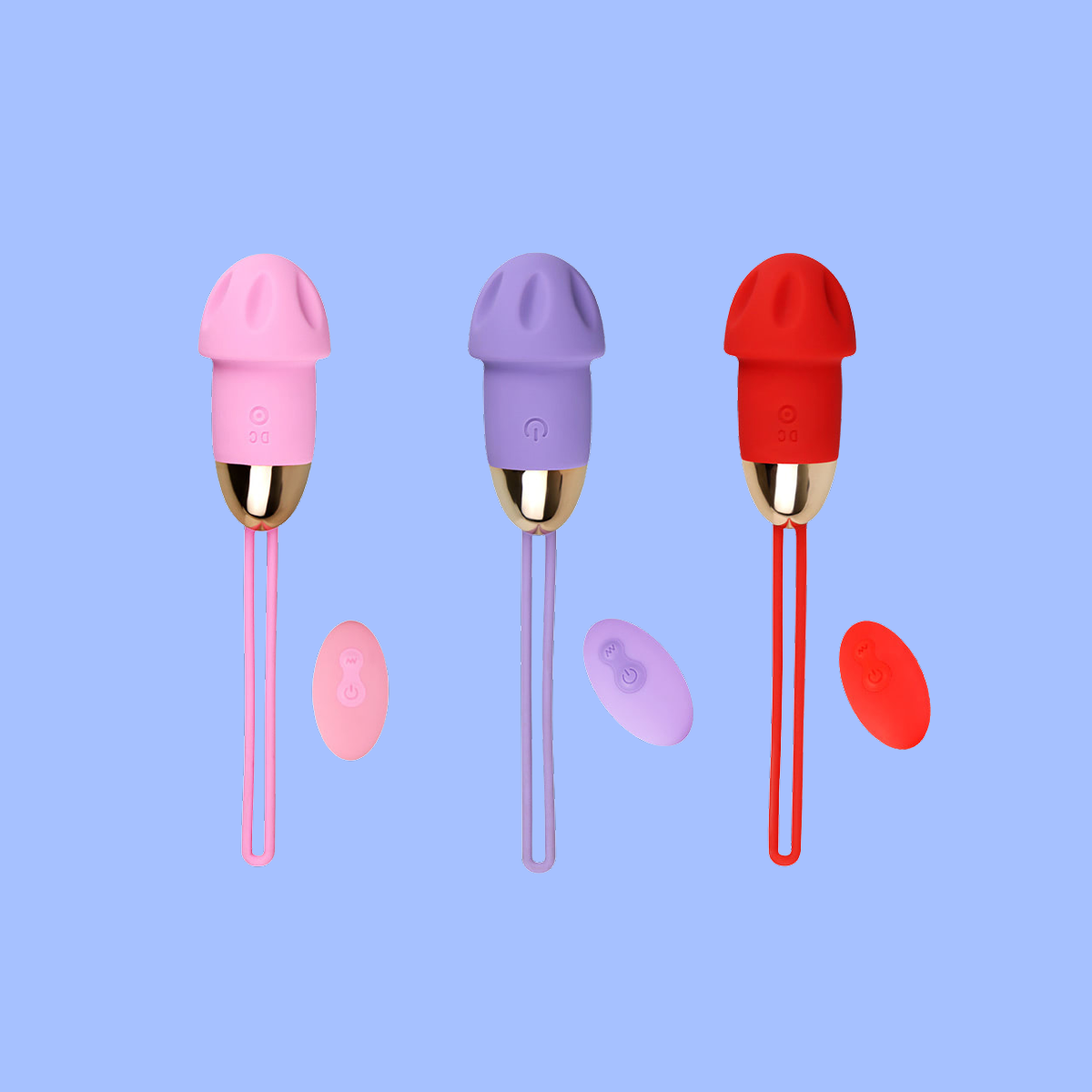 Bullet em Silicone no Formato de Cogumelo com 20 Modos de Vibrações, Controle Remoto e Recarregável - YouVibe | Disponível em 3 Cores - 1