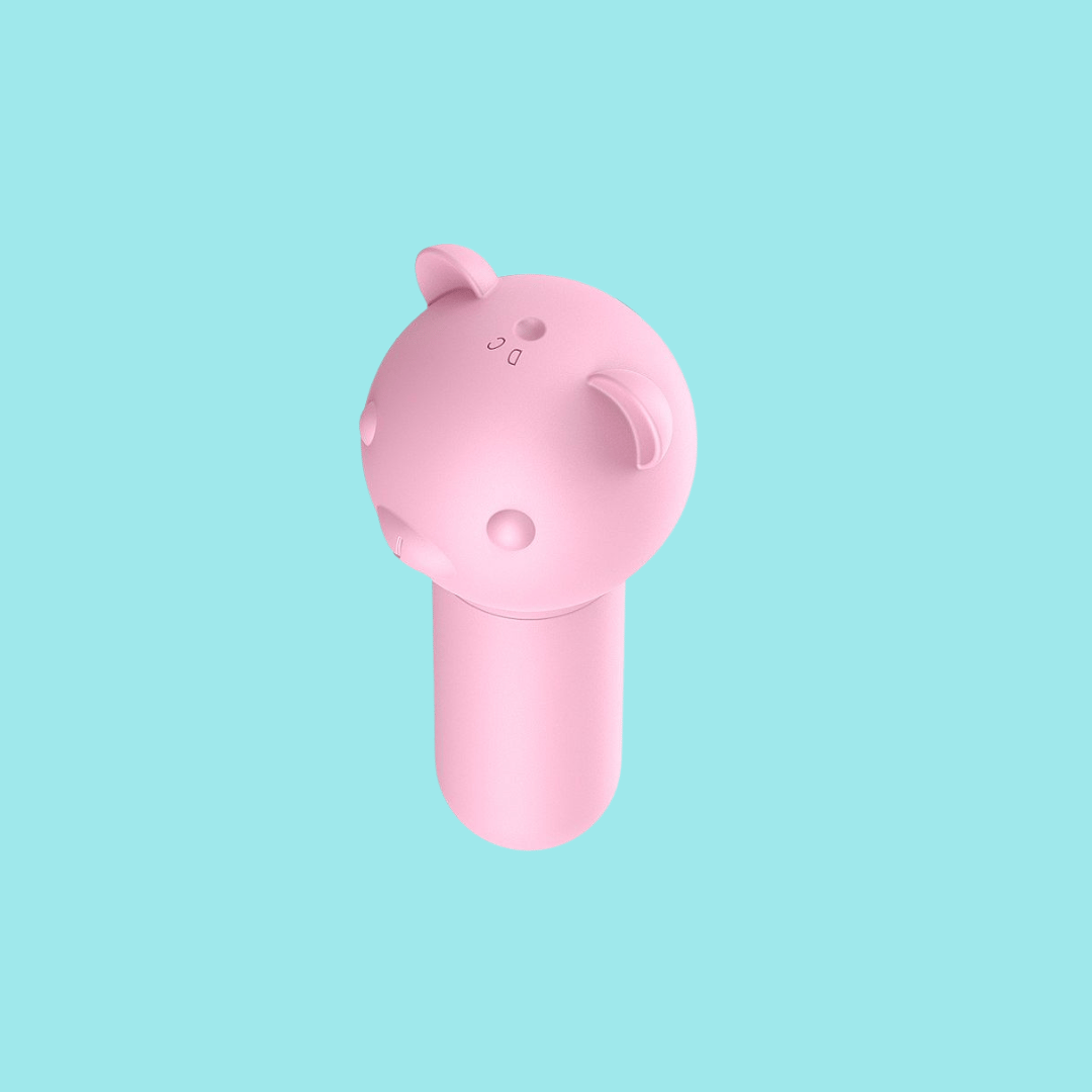 Bullet em Silicone no Formato de Urso com 10 Modos de Vibração e Recarregável via USB - SI | 8,3 x 2,1 cm | Disponível em 2 Cores - 3