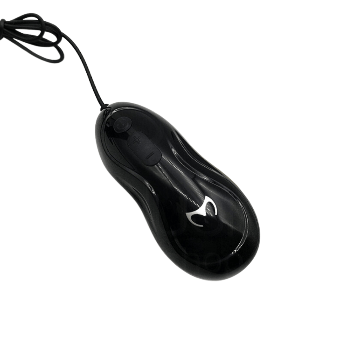 Plug Anal em TPR com 12 Modos de Vibração, Formato Escalonado, Controle Remoto e Base em Ventosa - Butt Plug One Love Nest 4 | 11,5 x 3,4 cm - 3