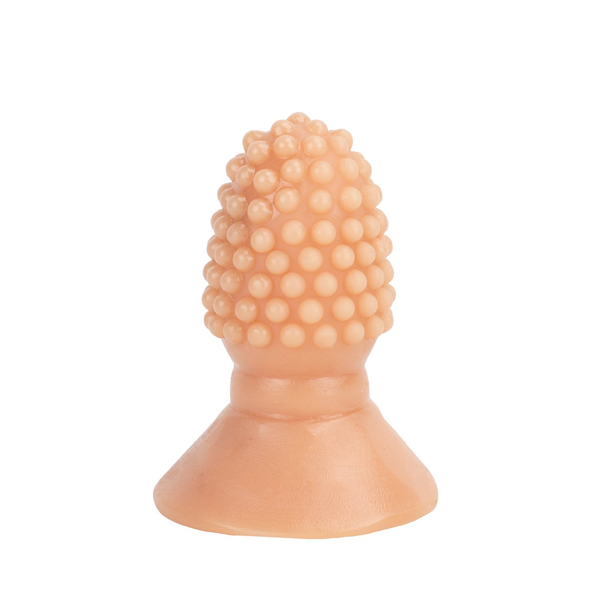 Plug Anal Arredondado com Nódulos e Base Achatada - Butt Plug | 5,8 x 3,5 cm | Disponível em 2 Cores - 5