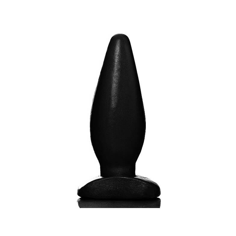 Plug Cônico em PVC Atóxico com Base de Suporte - Butt Plug | 9,6 x 3,7 cm | Disponível em 2 Cores - 3