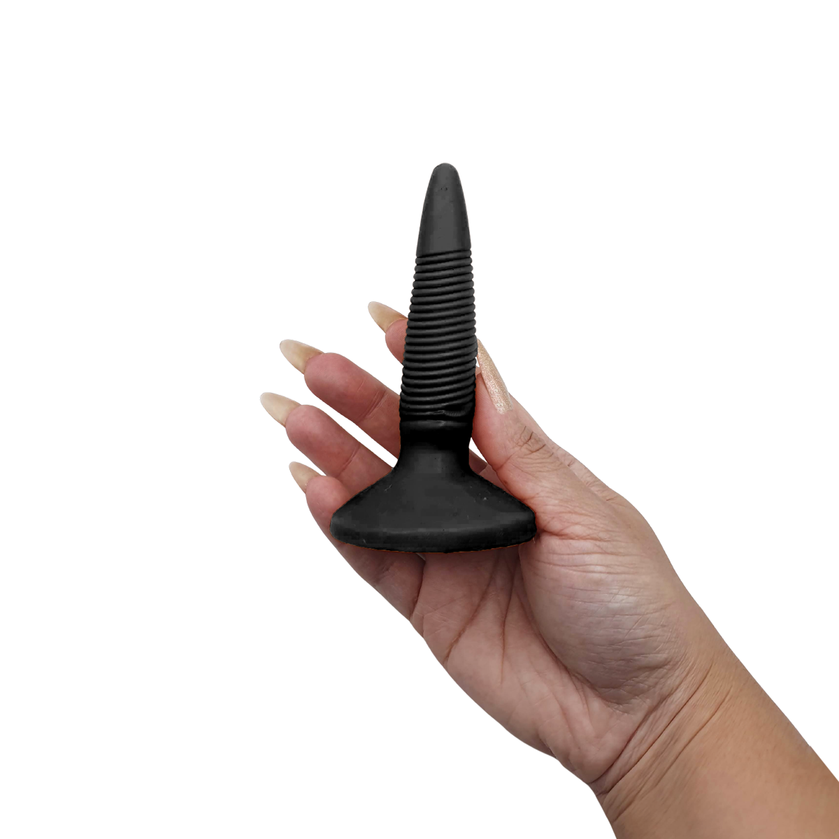 Plug Anal Finco com Estrias - ButtPlug | 9,5 x 2,4 cm | Disponível em 2 Cores - 4