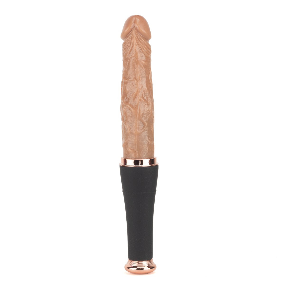 Prótese Peniana com Movimento Sobe e Desce, 10 Modos de Vibração, Estimulador de Clitóris e Recarregável - We Love Baseball Bat | 18,5 x 3,8 cm - 4