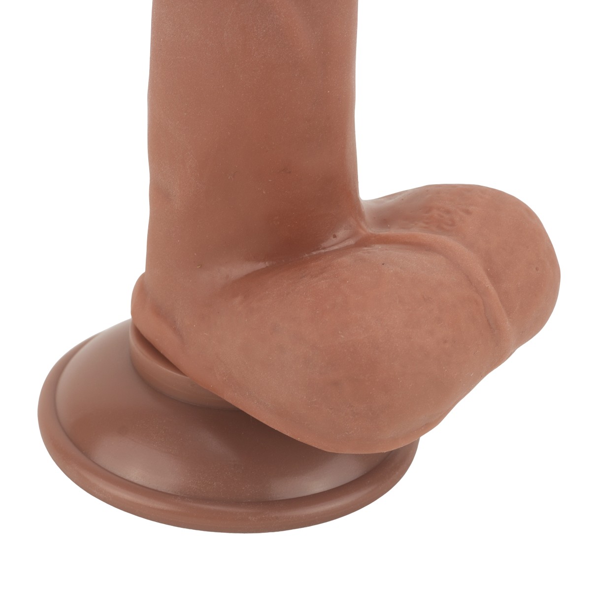 Prótese Peniana Realística Articulada com Glande, Veias, Escroto e Ventosa - Yaffa Super Cock | 13,5 x 3,2 cm | Disponível em 2 Cores - 7