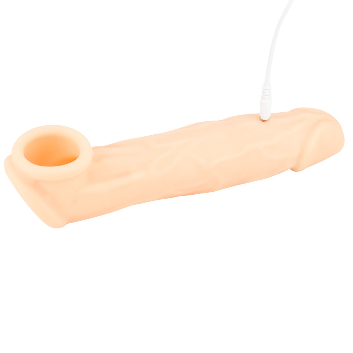 Capa Extensora Em Formato Peniano, Feita em Silicone, Com Ponta Preenchida e Movimentos de Vai e Vem - Yaffa | 10 x 3,5 cm - 5