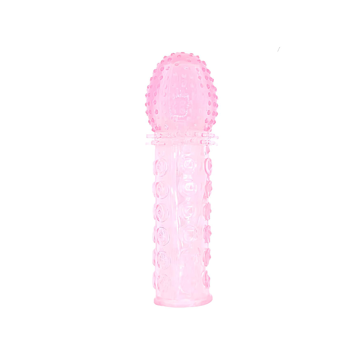Capa Peniana Extensora em TPE com Textura e Saliências Estimuladoras Sem Preenchimento - Sexy Import | 14 x 2,1 cm | Disponível em 5 Cores - 5