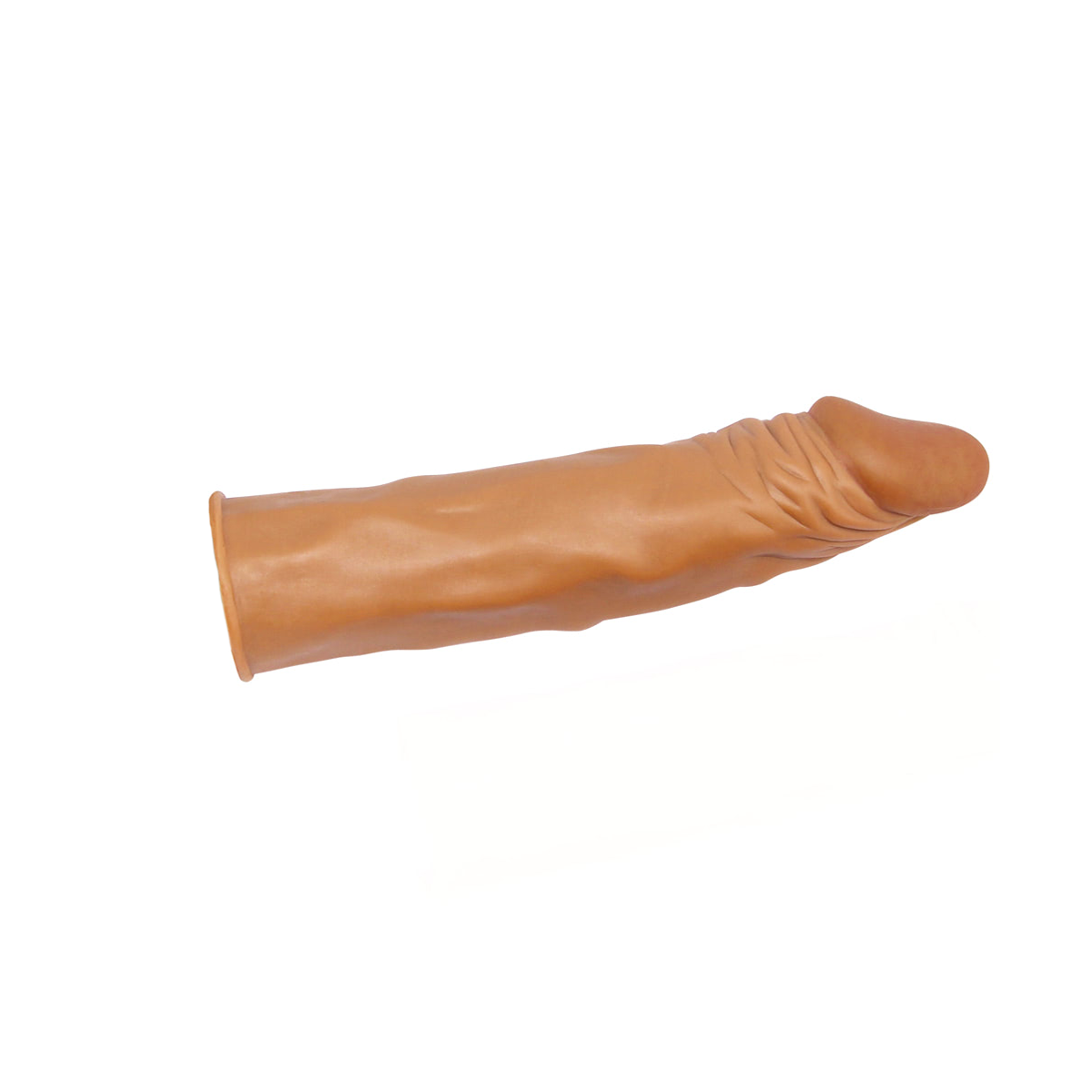 Capa Peniana Extensora em TPE Ultra Macio com Preenchimento na Glande - Pleasure X-Tender Series | 12,5 x 3,6 cm | Disponível em 2 Cores - 9
