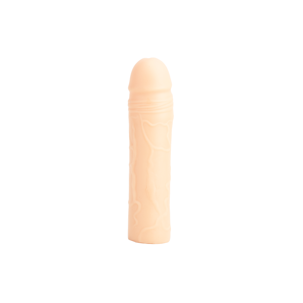 Capa Peniana Extensora em TPR com Veias Salientes, Glande Definida - Pretty Love Chane | 12,5 x 4 cm - 2