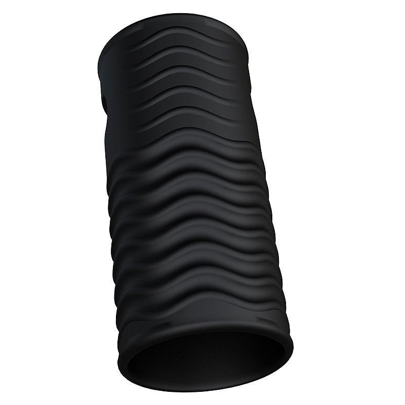 Capa Peniana em Silicone Macio Flexível com Textura e Anel para Escroto - S-Hande Wolf | Disponível em 2 Tamanhos - 3