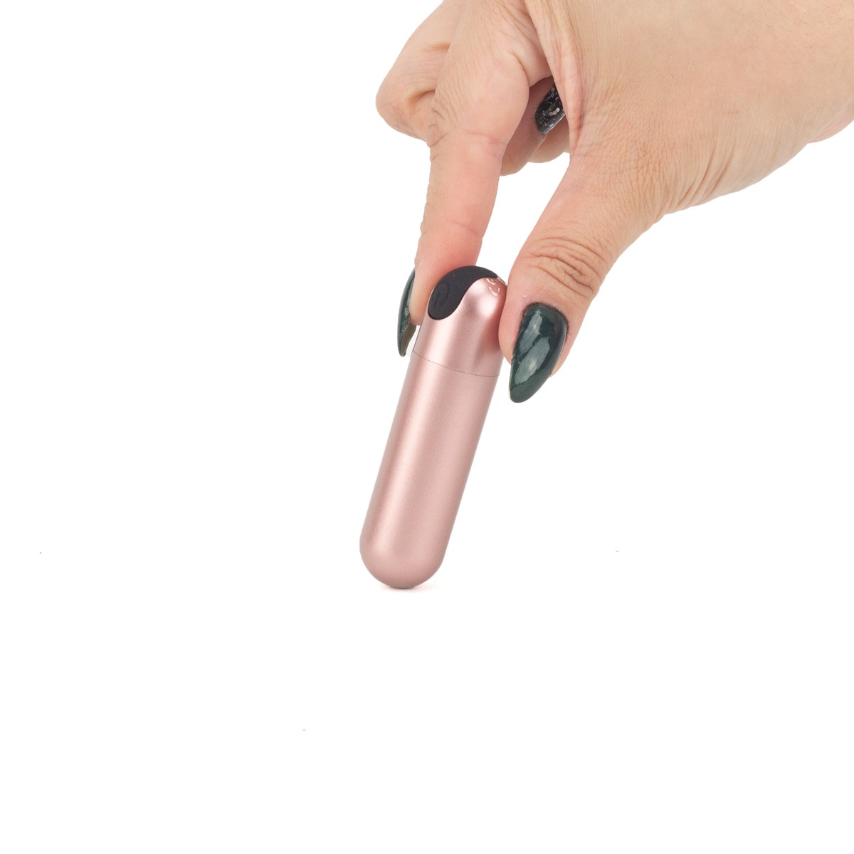 Cápsula Vibratória em ABS com 10 Modos de Vibração e Recarregável - Exclusiva Mariah | 9 x 1,8 cm | Disponível em 3 Cores - 5