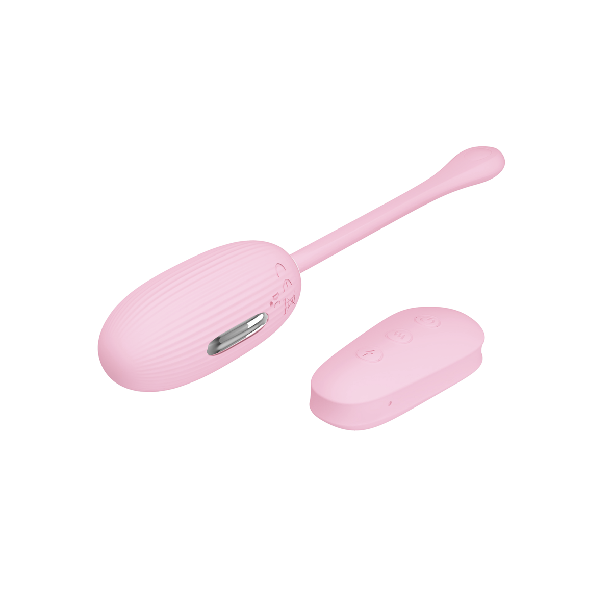 Cápsula Vibratória em Silicone com 7 Modos de Vibrações e 3 Tipos de Choques Elétrico, Controle sem Fio Recarregável - Pretty Love Shock Fun | 7,2 x 3,3 cm | Disponível em 2 Cores - 10