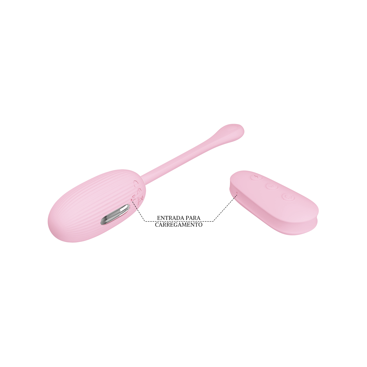 Cápsula Vibratória em Silicone com 7 Modos de Vibrações e 3 Tipos de Choques Elétrico, Controle sem Fio Recarregável - Pretty Love Shock Fun | 7,2 x 3,3 cm | Disponível em 2 Cores - 14