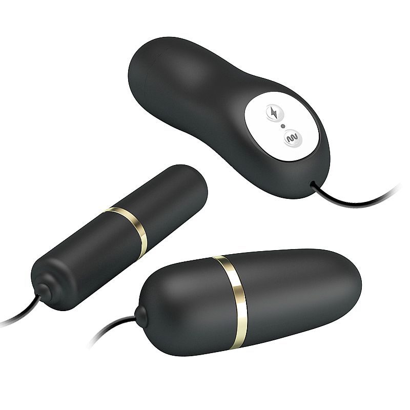 Cápsulas Vibratórias com Controle Remoto, 7 Modos de Vibração e 3 Níveis de Choque - Pretty Love Bouble - 2