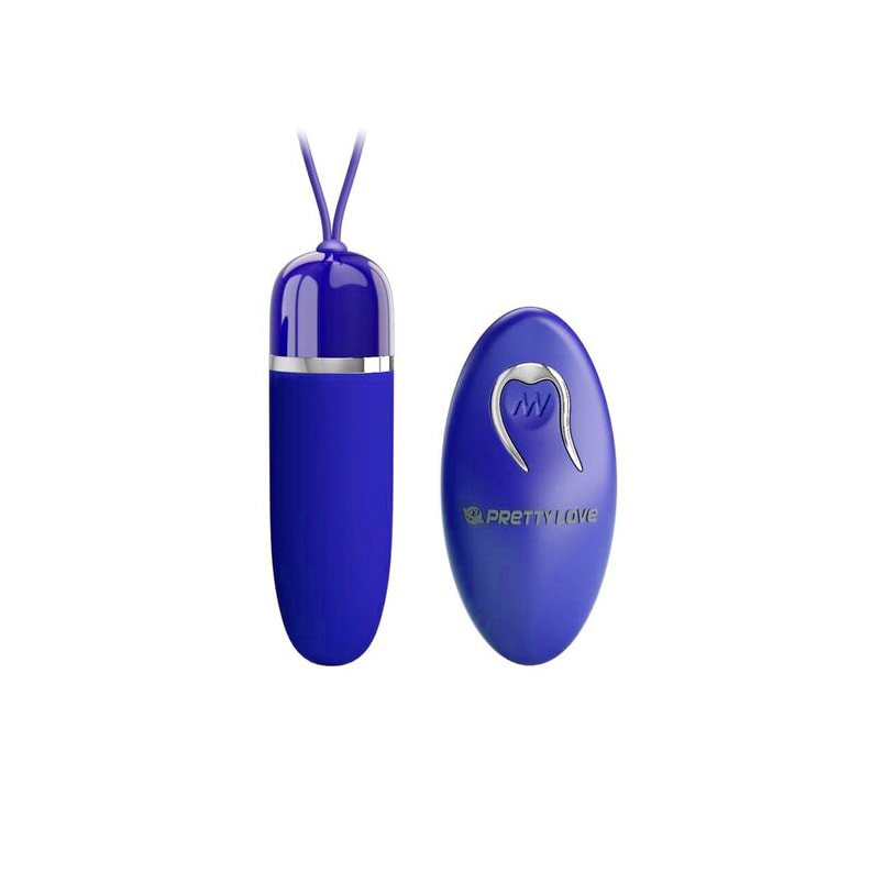 Cápsula Vibratória Lisa com 12 Modos de Vibração, Controle Remoto sem Fio e Resistente à Água - Pretty Love Darlene | 8,6 x 2,7 cm | Disponível em 2 Cores - 4