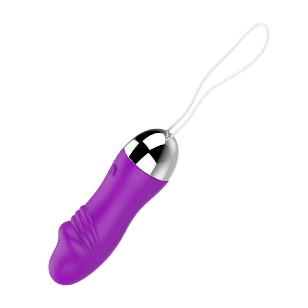 Cápsula Vibratória Recarregável no Formato de Glande Definida com 12 Modos de Vibrações e Controle Remoto sem Fio - Remote Control Vibrating Egg| Disponível em 2 Cores - 3